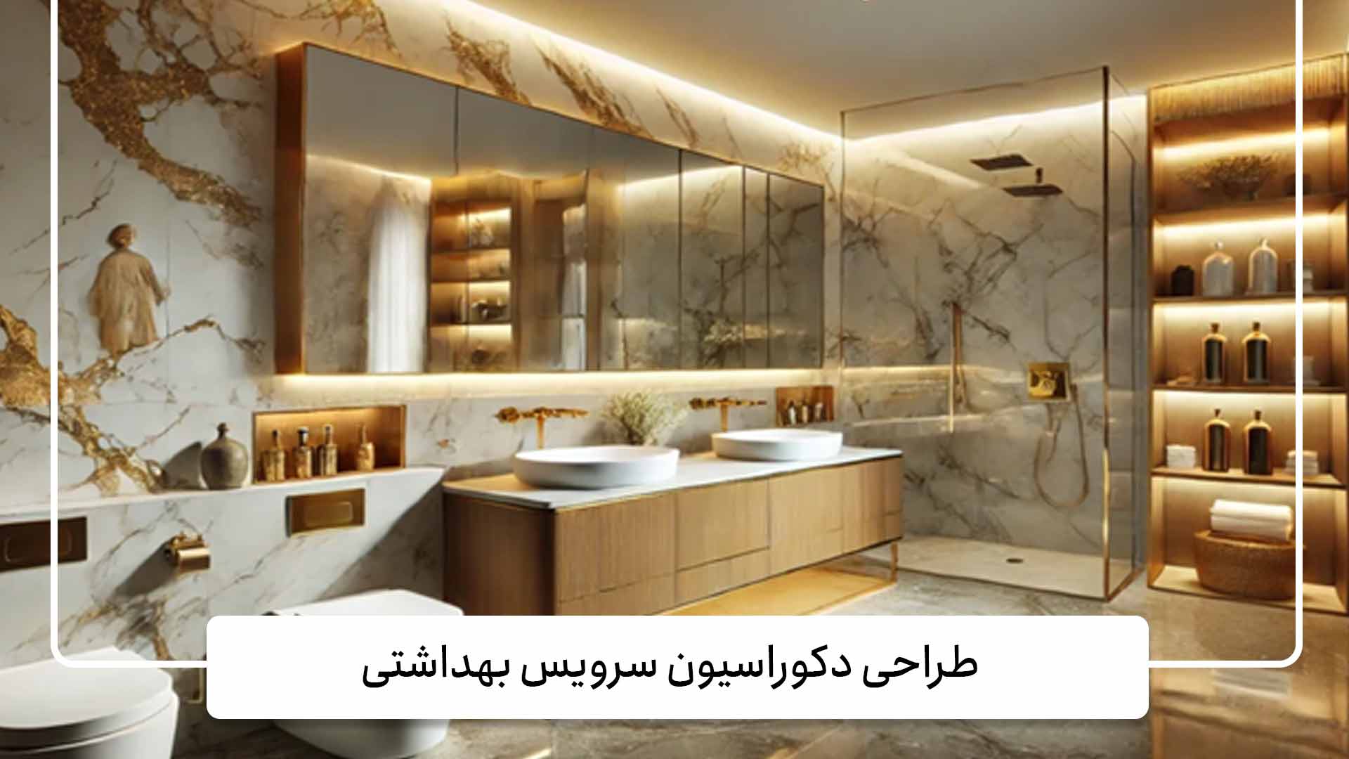طراحی دکوراسیون سرویس بهداشتی