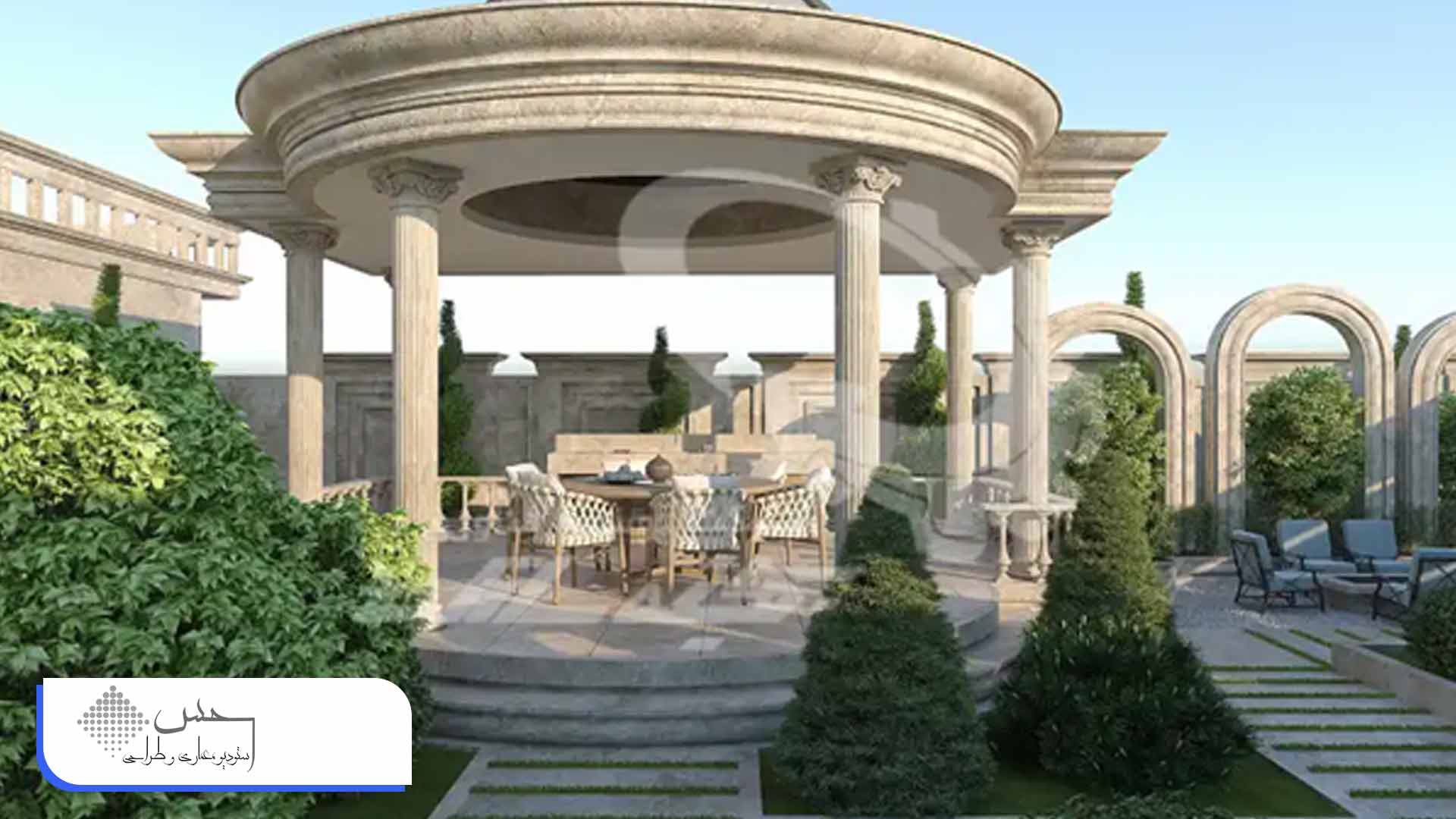 طراحی و اجرا لنداسکیپ منزل