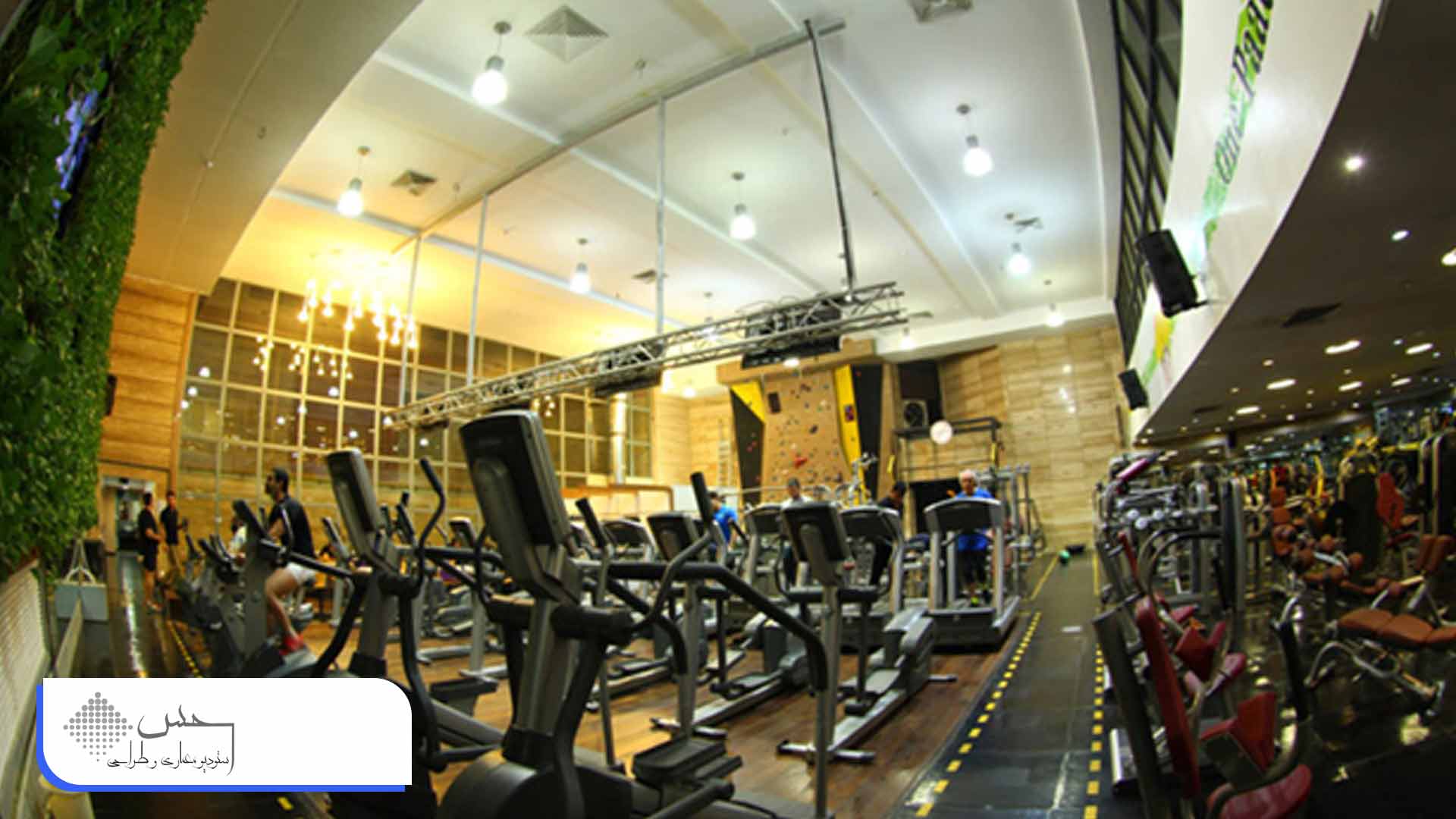 گروه معماری حس 7 طراحی و اجرا باشگاه بدنسازی